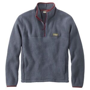 Men’s L.L. Bean Katahdin Fleece Pullover - Size XXL - Gunmetal Gray
